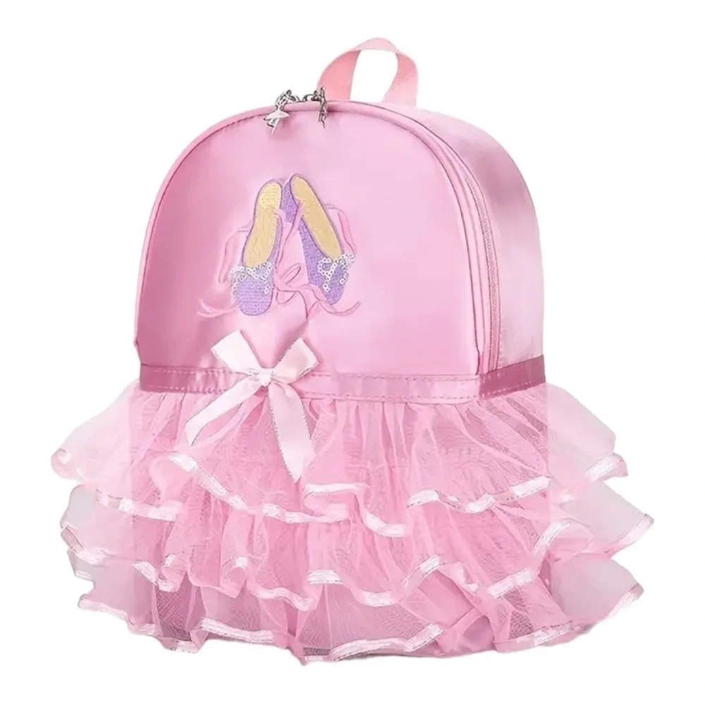 NWT-GIRLS PINK TUTU BACKPACK